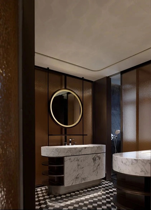 大理石卫浴设计 | 打造高档住宅的现代艺术空间，感受到大自然的魅力