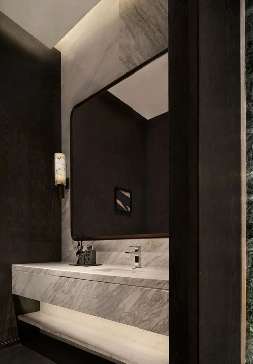 大理石卫浴设计 | 打造高档住宅的现代艺术空间，感受到大自然的魅力