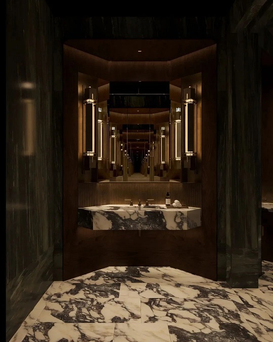 大理石卫浴设计 | 打造高档住宅的现代艺术空间，感受到大自然的魅力