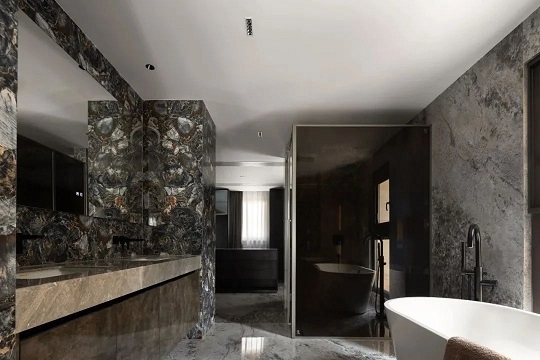 大理石卫浴设计 | 打造高档住宅的现代艺术空间，感受到大自然的魅力