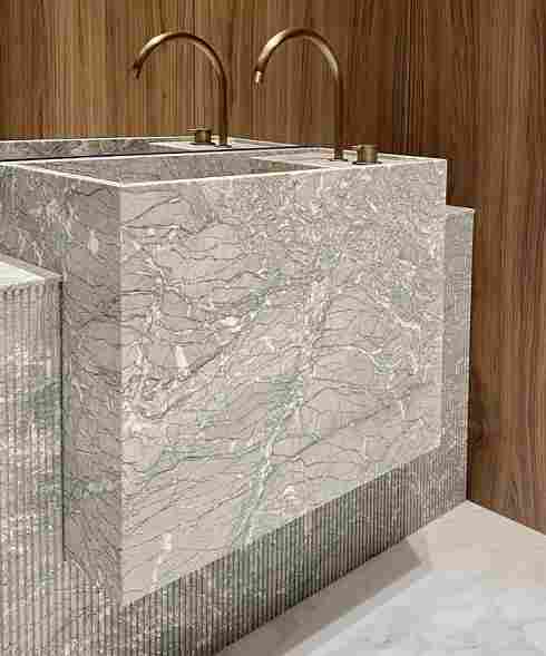 大理石卫浴设计 | 打造高档住宅的现代艺术空间，感受到大自然的魅力