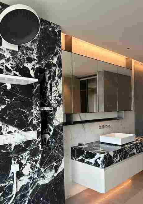 大理石卫浴设计 | 打造高档住宅的现代艺术空间，感受到大自然的魅力