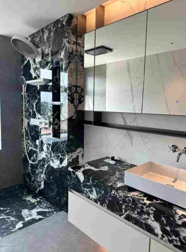 大理石卫浴设计 | 打造高档住宅的现代艺术空间，感受到大自然的魅力