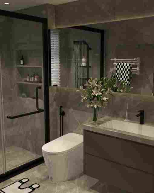 大理石卫浴设计 | 打造高档住宅的现代艺术空间，感受到大自然的魅力