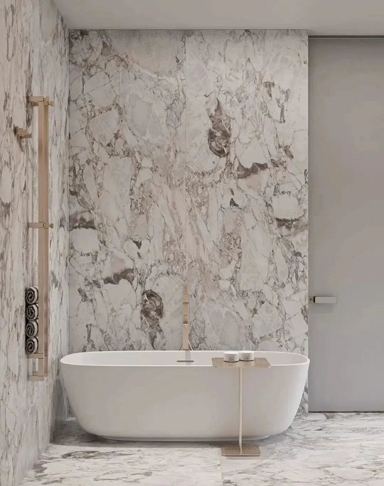 大理石卫浴设计 | 打造高档住宅的现代艺术空间，感受到大自然的魅力