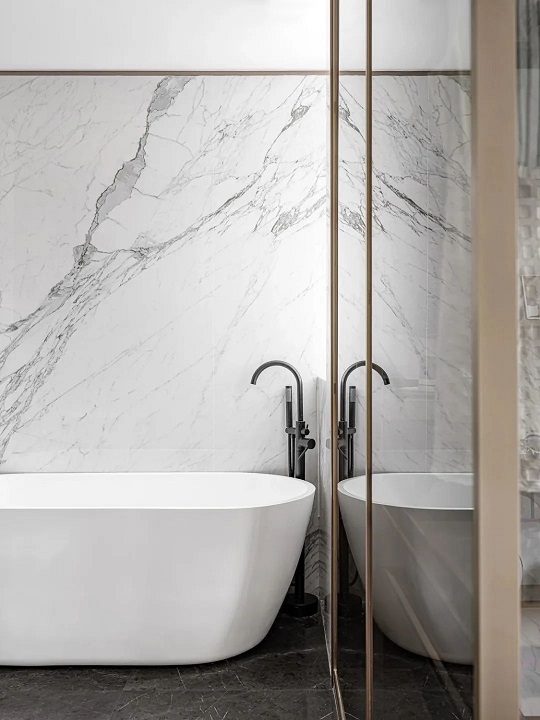 大理石卫浴设计 | 打造高档住宅的现代艺术空间，感受到大自然的魅力