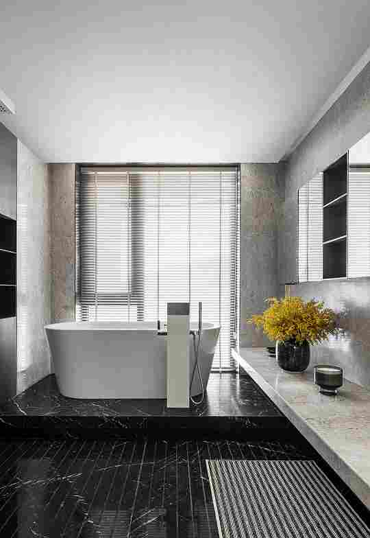 大理石卫浴设计 | 打造高档住宅的现代艺术空间，感受到大自然的魅力