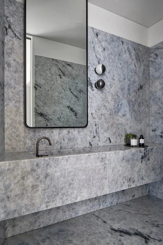 大理石卫浴设计 | 打造高档住宅的现代艺术空间，感受到大自然的魅力