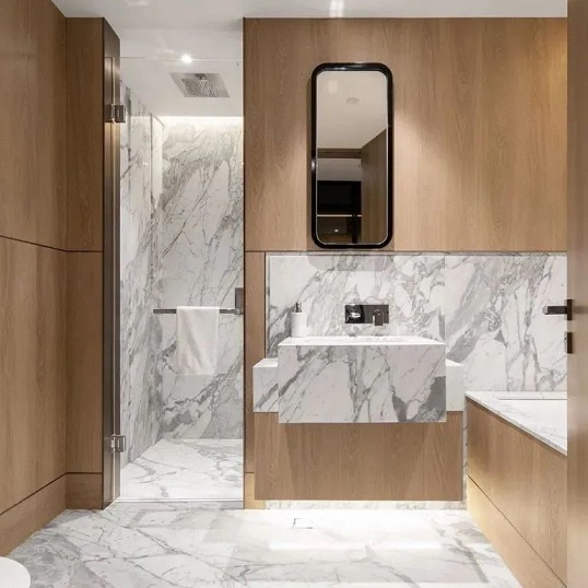 大理石卫浴设计 | 打造高档住宅的现代艺术空间，感受到大自然的魅力