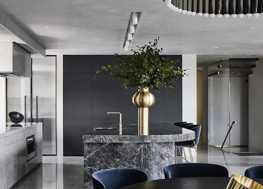 气质灰与大理石的完美融合：打造高端精奢家居的经典设计