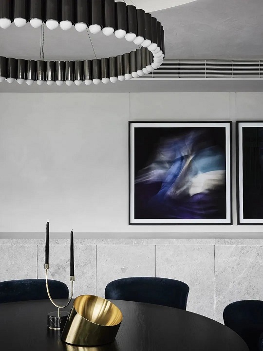 气质灰与大理石的完美融合：打造高端精奢家居的经典设计