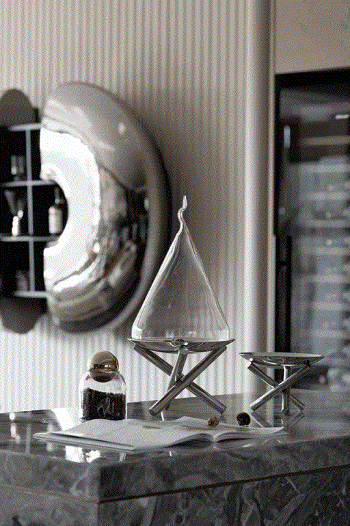 石材案例 | 280㎡现代叠墅，内敛奢华的静谧