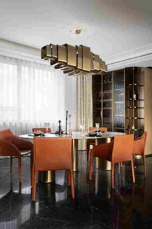 石材案例 | 280㎡现代叠墅，内敛奢华的静谧