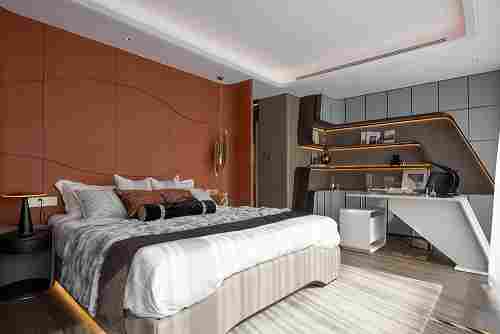 石材案例 | 280㎡现代叠墅，内敛奢华的静谧