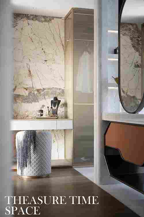 石材案例 | 280㎡现代叠墅，内敛奢华的静谧