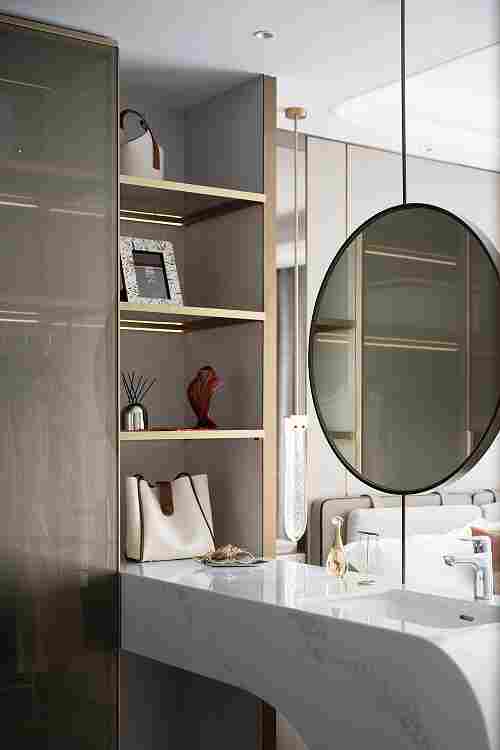 石材案例 | 280㎡现代叠墅，内敛奢华的静谧