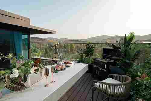 石材案例 | 280㎡现代叠墅，内敛奢华的静谧