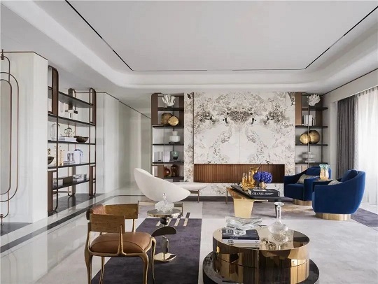 640.jpg 大理石对称设计,对石材的天然纹理进行“二次创造”