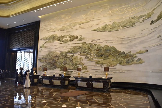 中国首家“七星级”酒店，大理石几乎全覆盖