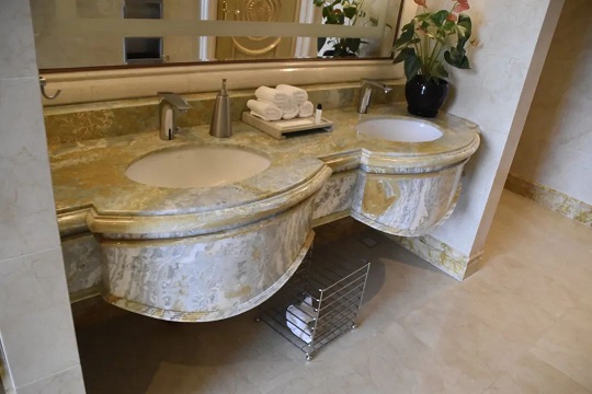 中国首家“七星级”酒店，大理石几乎全覆盖