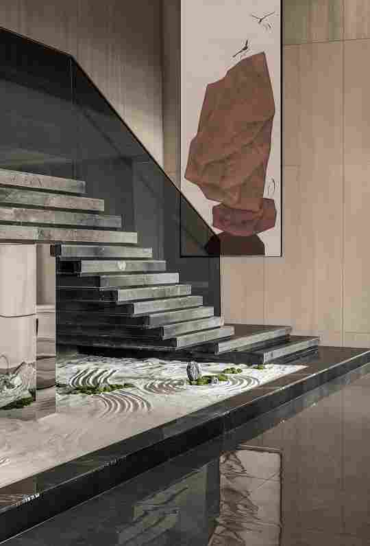 五种颜色大理石楼梯踏步，你钟爱哪一款？