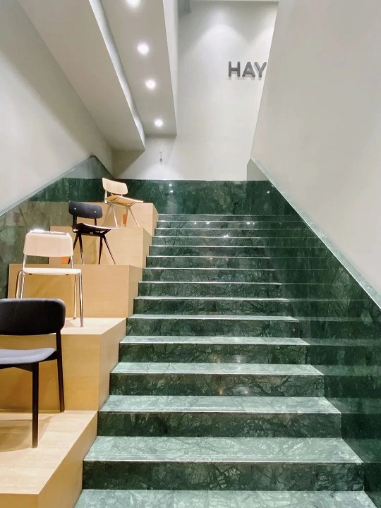 五种颜色大理石楼梯踏步，你钟爱哪一款？