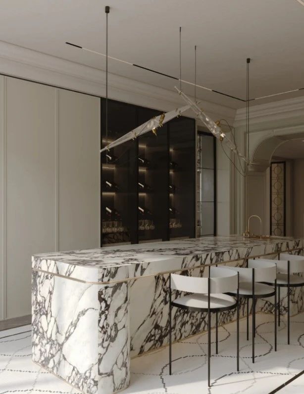 百款大理石岛台设计参考，干货满满