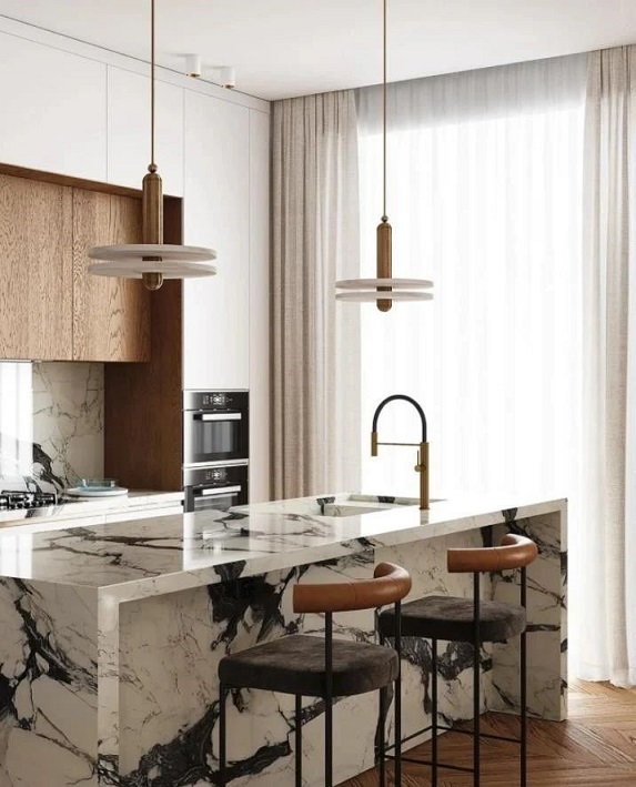 百款大理石岛台设计参考，干货满满