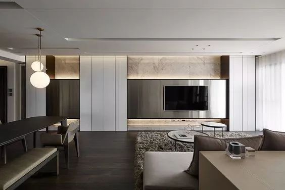 现代风石材背景墙，5种类型的“花样玩法”