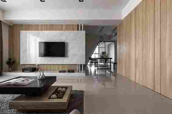 现代风石材背景墙，5种类型的“花样玩法”