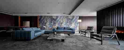 现代风石材背景墙，5种类型的“花样玩法”