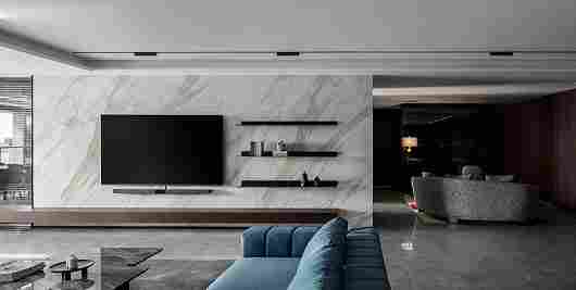 现代风石材背景墙，5种类型的“花样玩法”