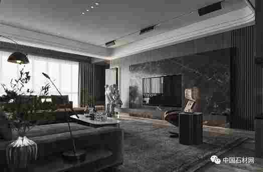 分享5种方式，用大理石做出简洁大方的背景墙