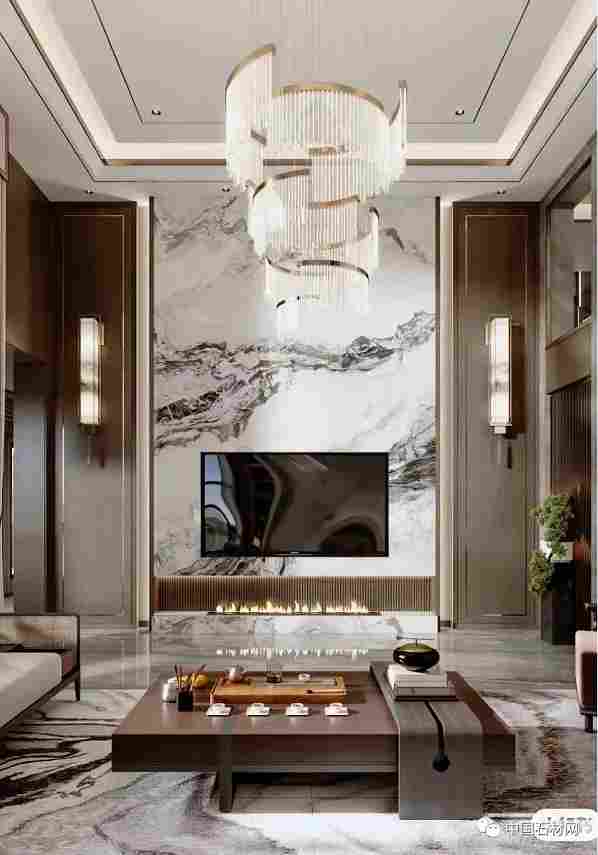 分享5种方式，用大理石做出简洁大方的背景墙