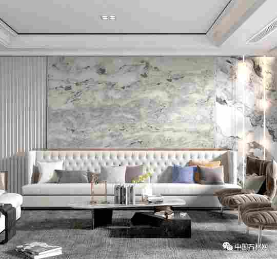 分享5种方式，用大理石做出简洁大方的背景墙