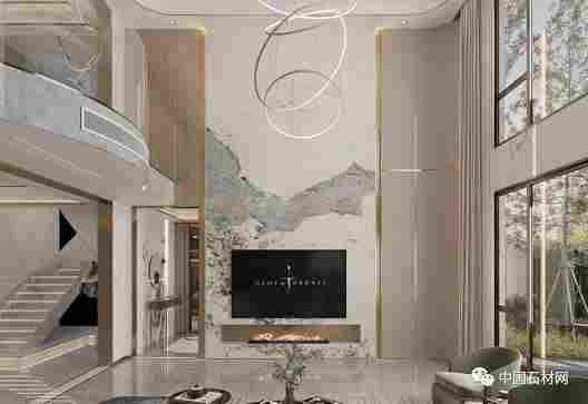 分享5种方式，用大理石做出简洁大方的背景墙