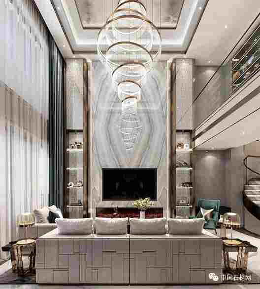 分享5种方式，用大理石做出简洁大方的背景墙