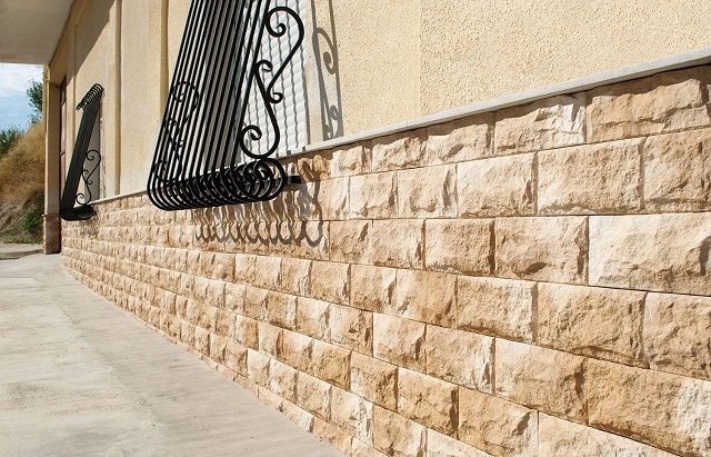 蘑菇石的特性及施工工艺流程