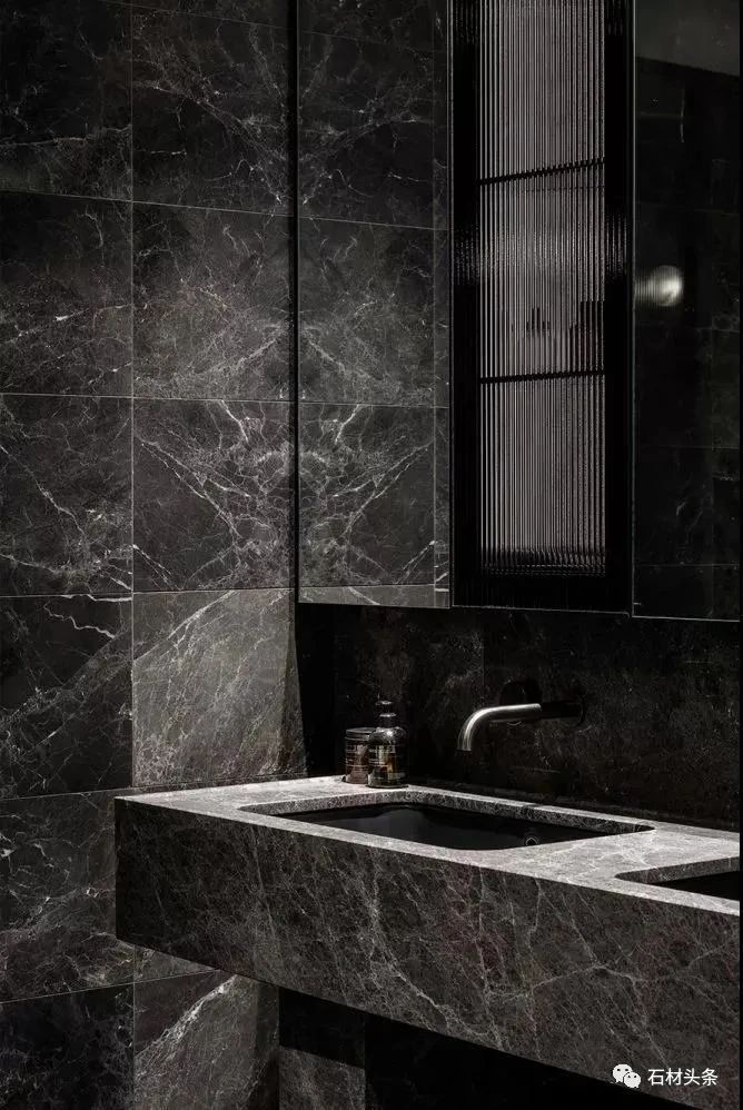 石材洗手台的4种经典做法，其中一种超受欢迎