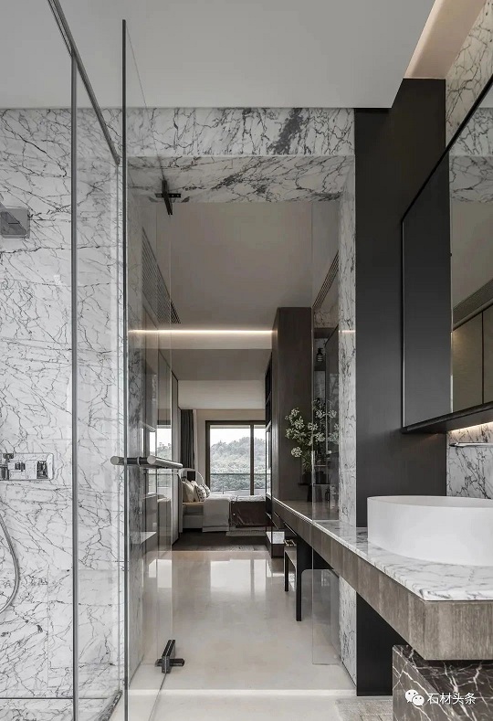 石材洗手台的4种经典做法，其中一种超受欢迎