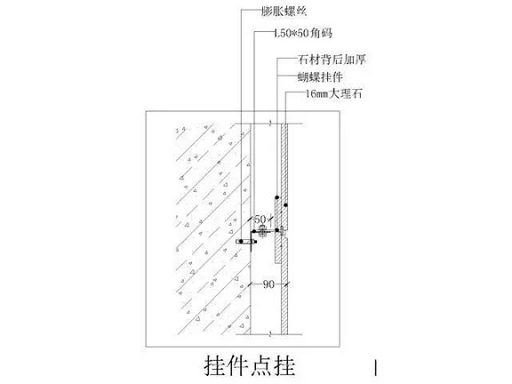 10种室内石材安装常见构造做法，室内石材应用案例！