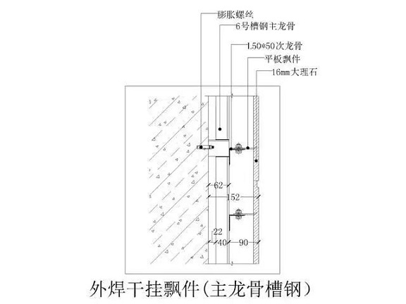 10种室内石材安装常见构造做法，室内石材应用案例！