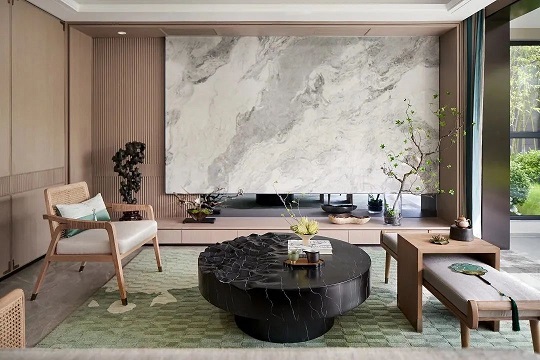 10种室内石材安装常见构造做法，室内石材应用案例！