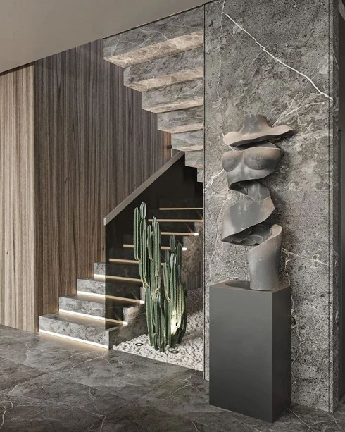 10种室内石材安装常见构造做法，室内石材应用案例！