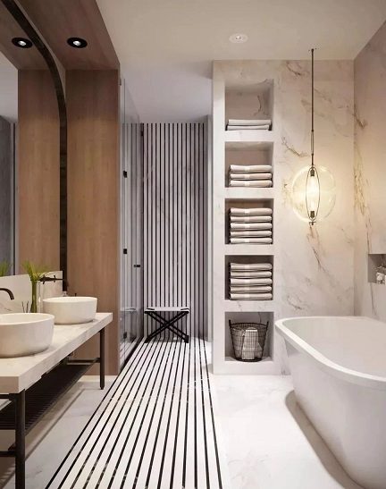 浴室怎么设计？石材给你最专业的答案！