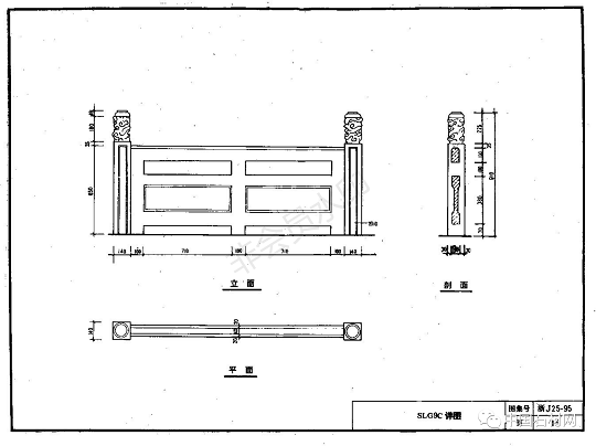 石材栏杆素材图集参考及知识大全，收藏备用