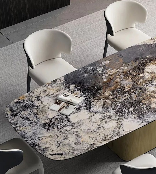 选餐桌纠结大理石&岩板的，优缺点一次盘明白