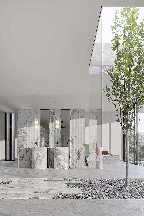 工艺介绍｜大理石拉槽！不拉垮～细节最重要！