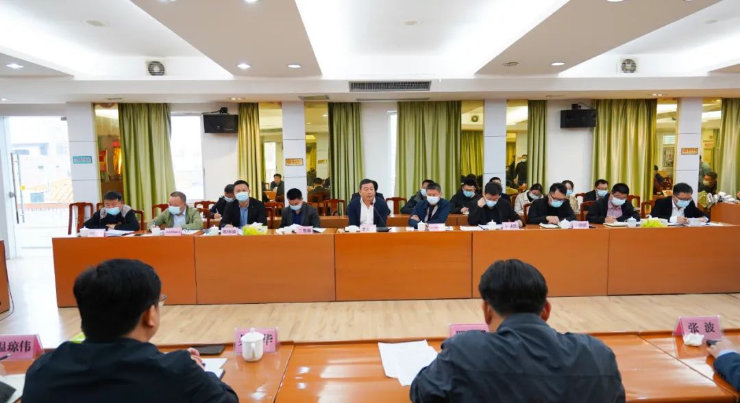 中国南部（岑溪）石材循环生态产业园项目工作协调会召开