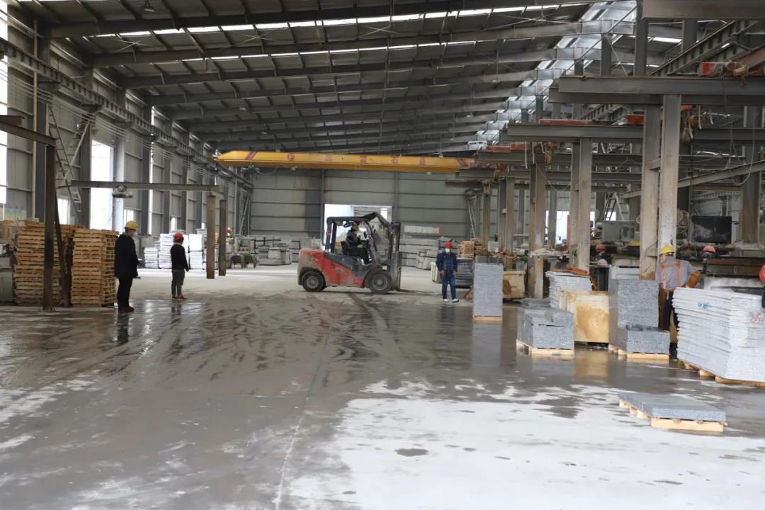 麻城汪书记调研石材产业园：全产业链冲刺500亿产值